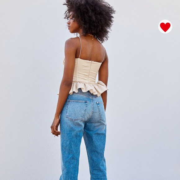 H&M BROCK COLLECTION NWT Corset Style Top - Picture 15 of 16